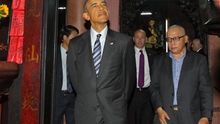 Chùm ảnh: Những khoảnh khắc ấn tượng của Tổng thống Obama ở TP.HCM