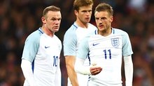 Đội tuyển Anh: Rooney đang cản đường Kane-Vardy?