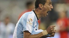 Argentina 2-1 Chile: Di Maria rực sáng trong ngày Messi vắng mặt