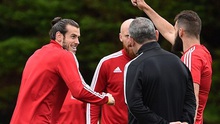 Gareth Bale và đồng đội tập luyện như đùa trước trận quyết đấu với Bỉ