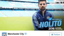 CHUYỂN NHƯỢNG ngày 1/7: Man United hưởng lợi từ Fletcher. Nolito chính thức đến Man City