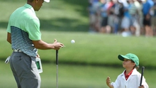 Con trai Tiger Woods á quân giải trẻ: Trong hình dáng 'Cọp con'
