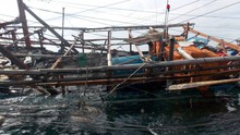 Tàu cá bị chìm, 6 ngư dân thoát nạn
