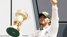 Vô địch trên sân nhà, Hamilton áp sát Rosberg