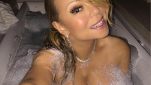 Mariah Carey khoe ảnh khỏa thân, đeo kim cương đầy người