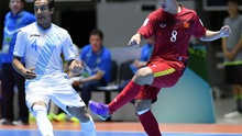 Futsal Việt Nam tràn trề cơ hội lọt vào vòng 1/8 World Cup