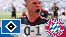 Hamburg 0-1 Bayern Munich: Sút mãi mới vào, Bayern vất vả duy trì mạch toàn thắng