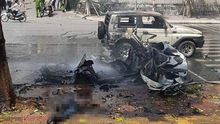 Tin mới nhất về vụ nổ xe ở Quảng Ninh: Chưa rõ danh tính hành khách tử nạn