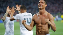 Cristiano Ronaldo ghi bàn bằng cú rabona tuyệt đẹp trên sân tập
