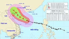 Dự báo mới nhất về HƯỚNG ĐI và VỊ TRÍ ĐỔ BỘ của bão số 7