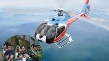 CẬP NHẬT vụ máy bay mất tích: Đã xác định được khu vực máy bay trực thăng rơi