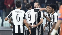 Juventus 4-1 Sampdoria: Chiellini lập cú đúp, Juve củng cố ngôi đầu