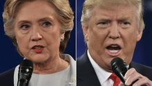 Tin mới nhất về bầu cử Mỹ: Bà Clinton dẫn trước, ông Trump ở thế chân tường