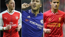 Oezil, Hazard, De Bruyne... Ai là 'vua' tổ chức tấn công ở Premier League?