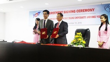 Ký kết hợp đồng đào tạo chứng chỉ quốc tế Đại học Tôn Đức Thắng và SMEI Việt Nam