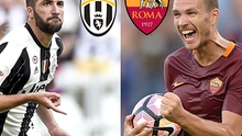 Juventus-Roma: Gói cả tham vọng vào 90 phút