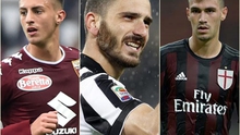 Serie A: Top 5 hậu vệ 'thép' của năm 2016