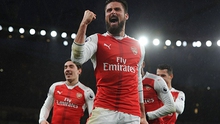 ĐIỂM NHẤN Arsenal 2-0 Crystal Palace: Giroud xứng đáng đá chính, Arsenal chưa bỏ cuộc