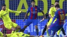 TRANH CÃI: Barcelona bị mất oan một quả phạt đền trước Villarreal?