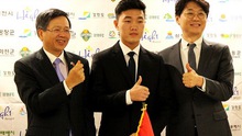 Xuân Trường gửi lời chúc U20 Việt Nam từ Hàn Quốc