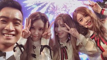 T-Ara 'đốt nóng' sân khấu, 'selfie' dễ thương bên SlimV