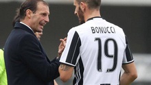 Allegri 'trảm' Bonucci: Khi Juve sẵn sàng chấp Porto một thủ lĩnh