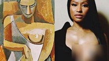 Mặc áo khoe nguyên vòng 1, Nicki Minaj tuyên bố lấy cảm hứng từ... Picasso