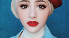 'Hotgirl Hồi giáo' có khuôn mặt đẹp như thiên thần gây 'bão mạng'
