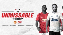 Man United sẽ đối đầu Man City, Real Madrid và Barca trong mùa Hè