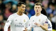 Real Madrid: Sống nhờ Ronaldo, thở nhờ Kroos