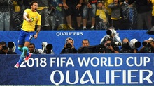 Neymar sánh ngang Pele. Brazil là đội đầu tiên giành vé dự World Cup 2018