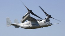 Mỹ trang bị vũ khí bắn đạn 'vô hình' cho trực thăng V-22 Osprey