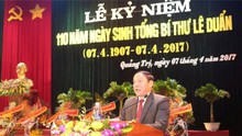 HÌNH ẢNH: Lễ kỷ niệm 110 năm Ngày sinh Tổng Bí thư Lê Duẩn