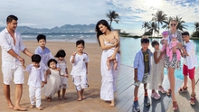 Gia đình sao Việt đông con nhất showbiz, Oanh Yến xếp đầu với 6 nhóc