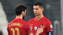 Ronaldo và Bruno Fernandes 'lạnh nhạt' sau bài phỏng vấn gây sốc