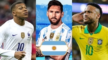 10 ngôi sao được chờ đợi nhất tại World Cup 2022