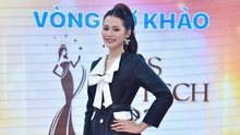Hoa hậu Đinh Như Phương ngồi ghế nóng chấm chọn Miss Hutech 2023