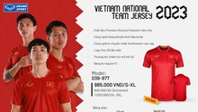 Đội tuyển Việt Nam trình diện mẫu áo đấu mới cho năm 2022, 2023
