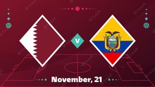 Xem trực tiếp trận Qatar vs Ecuador ở đâu? Kênh nào?