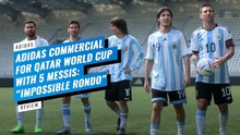 Messi chơi bóng với 4 phiên bản của chính mình trong video của Adidas