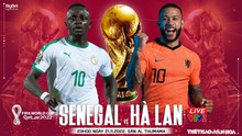 Nhận định bóng đá, nhận định Senegal vs Hà Lan, World Cup 2022 (23h00, 21/11)