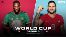 Trực tiếp bóng đá Cameroon vs Serbia (17h00, 28/11), WC 2022, Link xem VTV2, 5 HD