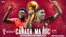 Nhận định Canada vs Ma Rốc (22h00, 1/12), World Cup 2022 bảng F