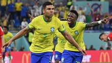 VIDEO bàn thắng Brazil 1-0 Thụy Sỹ: Người hùng Casemiro