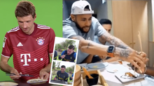 Khi các ngôi sao World Cup “trổ tài” cầm đũa, Neymar thành thục gắp thức điêu luyện