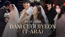 Đám cưới Jiyeon (T-ara): Cô dâu đẹp xỉu, chú rể và IU - Lee Hongki biến hôn lễ thành concert, T-ara - Suju dẫn đầu dàn siêu sao