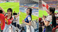 Hot girl Việt đi xem World Cup, "mặc áo đội nào là đội đó về nước": Tốn một khoản kha khá, vẫn chưa mặc hết màu áo 