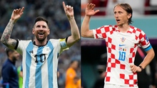 Link xem trực tuyến trận Argentina vs Croatia, bán kết WC 2022