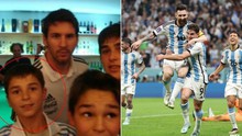 Bức ảnh Messi chụp cùng Alvarez 10 năm trước gây sốt