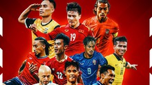 Danh sách chính thức dự AFF Cup 2022 của 10 đội tuyển